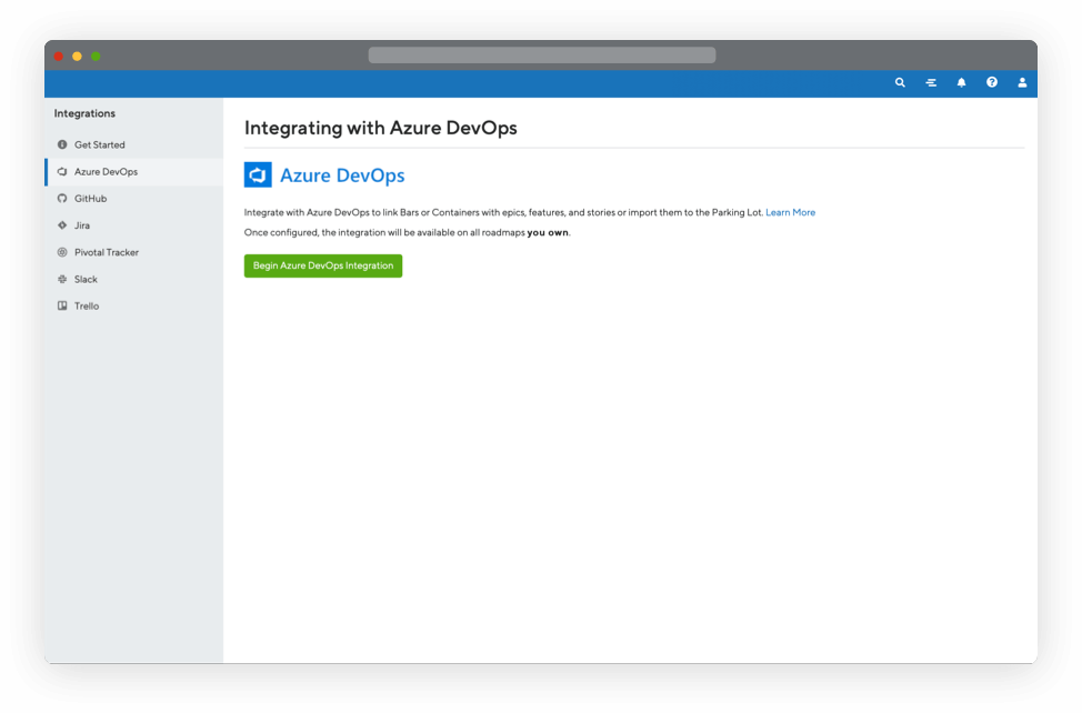 azure devops productplan integration