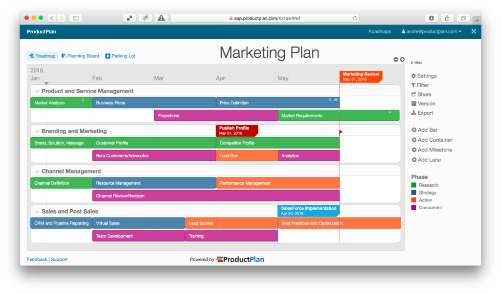 Marketing Plan Template