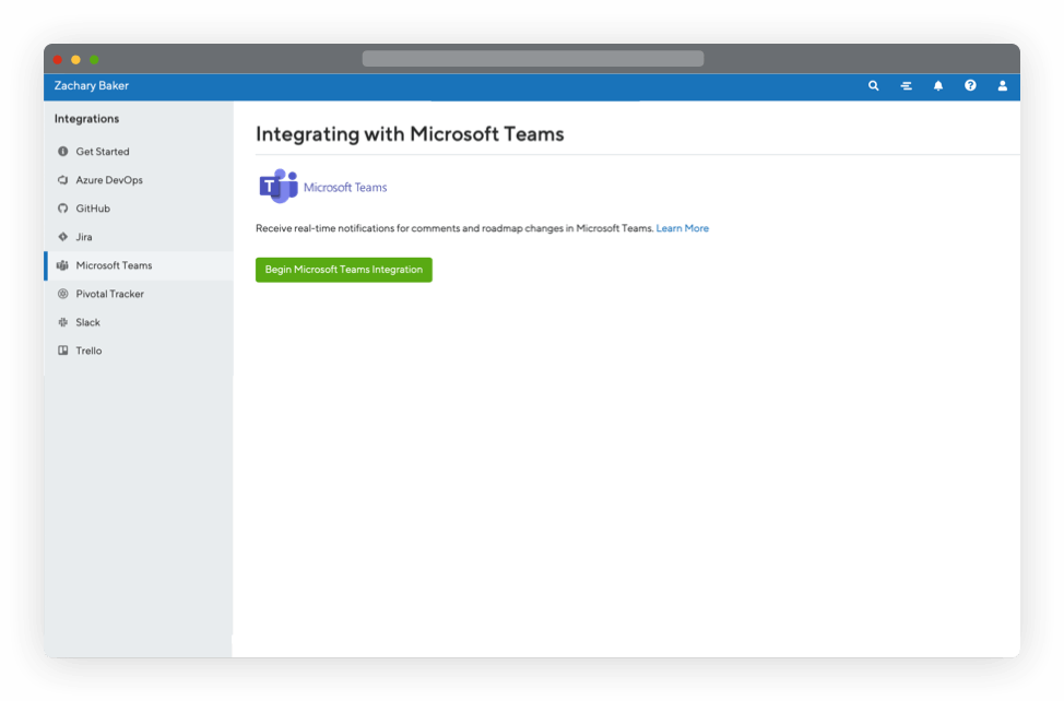 ms teams productplan integration