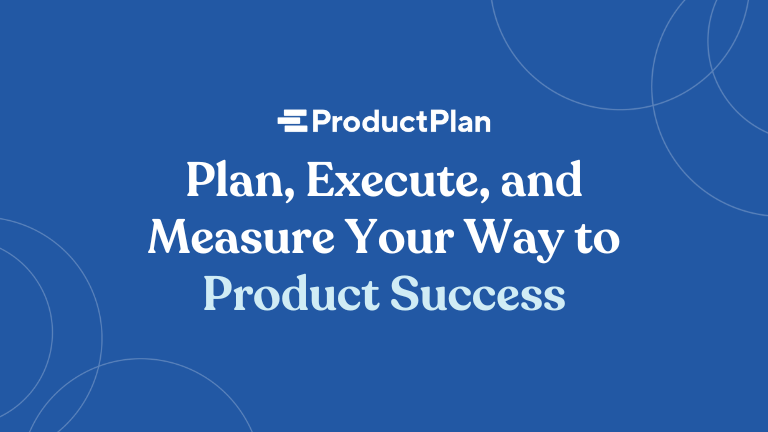 plan execute and measure your way to product success